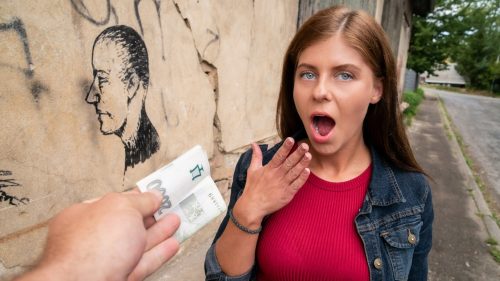 PublicAgent: Fucked Outside For Cash – Tiffany Blue